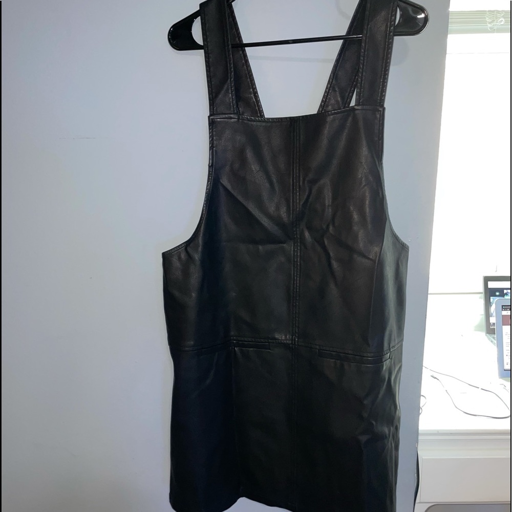 Leather overall